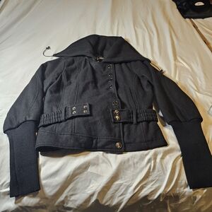 Baby Phat Black Jacket Size Medium